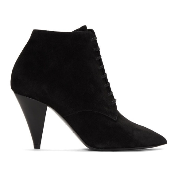 Yves Saint Laurent YSL Era Suede Ankle Boots - Picture 4 of 16